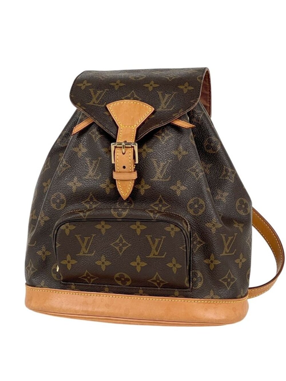 Louis Vuitton Montsouris MM Backpack Monogram Brown
